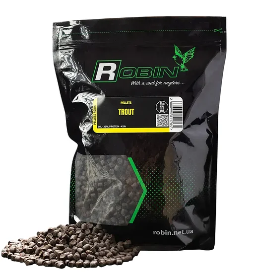 Пелетс Robin Trout 11mm 1kg