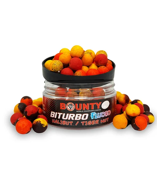 Преміум насадка Bounty Fluoro Biturbo Halibut/Tiger Nut 10mm