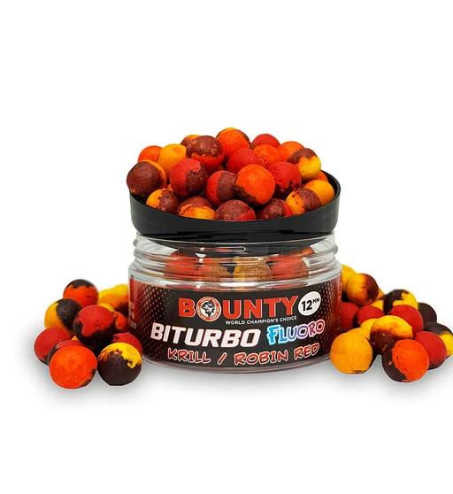 Преміум насадка Bounty Fluoro Biturbo Krill/Robin Red 12mm