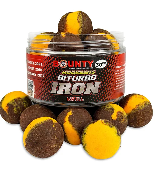 Преміум насадка Bounty Biturbo Iron Krill 30mm