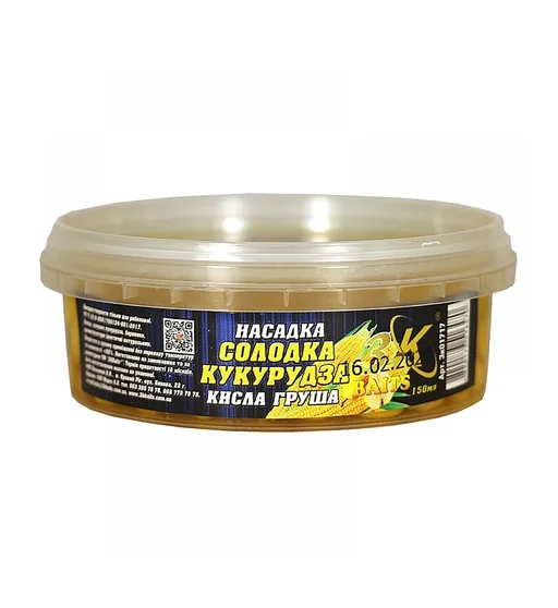 Насадка 3KBaits Солодка кукурудза кисла груша 150ml