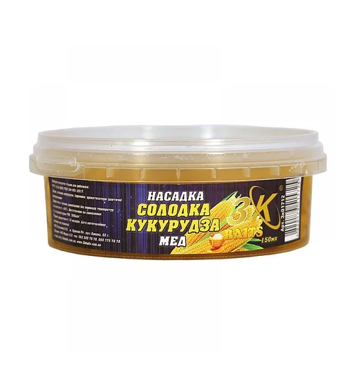 Насадка 3KBaits Сладкая кукуруза мед 150ml