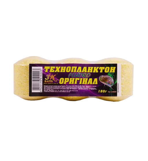 Технопланктон 3KBaits Fluoro топленое молоко 180g