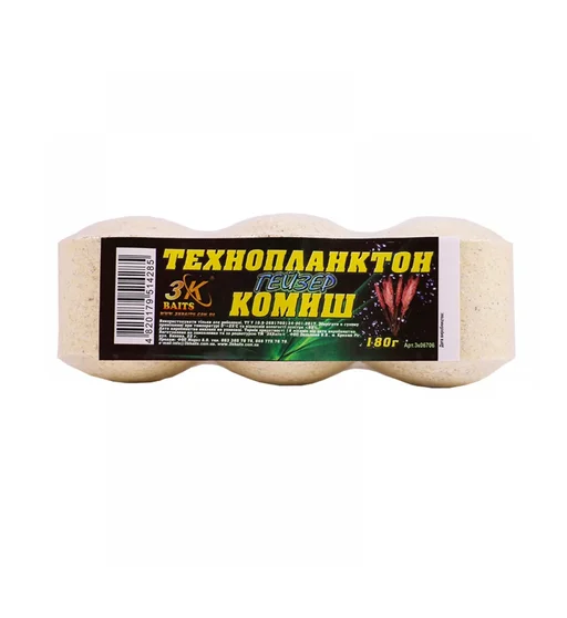 Технопланктон 3KBaits Гейзер очерет 180g