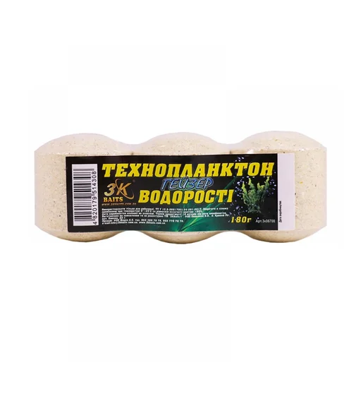 Технопланктон 3KBaits Гейзер водоросли 180g