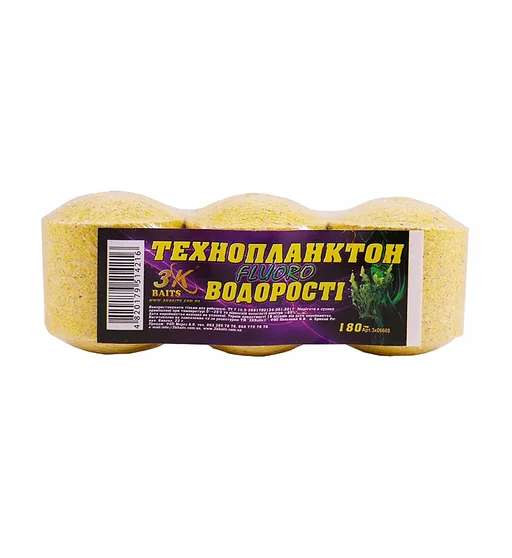 Технопланктон 3KBaits Fluoro водоросли 180g