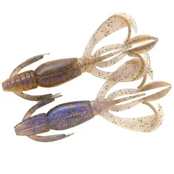 Силікон Keitech Crazy Flapper 2.4" #462T Electric Smoke Craw