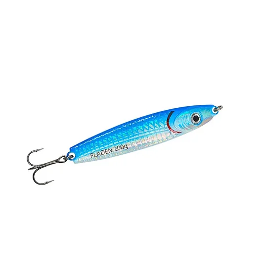 Пилькер Fladen HoloTwist 100g Blue/Silver