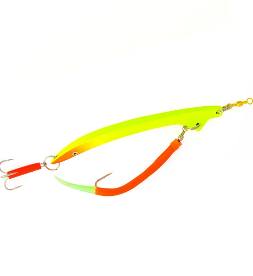 Пількер Fladen Banana pilk w Rubber Mac 200g Red/Yellow