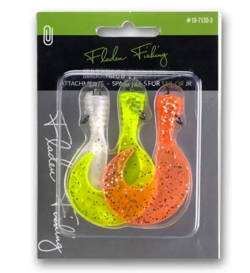 Силіконовий хвіст Fladen Tailbaits XL 3-pack