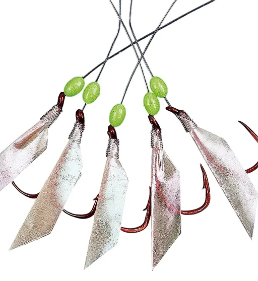 Морской монтаж Fladen Deep Sea D4 size 6 5 red circle hooks