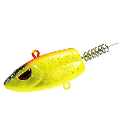 Головка вкрутиш Fladen with bait screw 100g Orange/Yellow