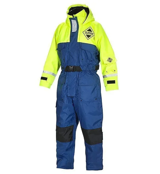 Костюм-поплавок Fladen 845 Blue/Yellow size L