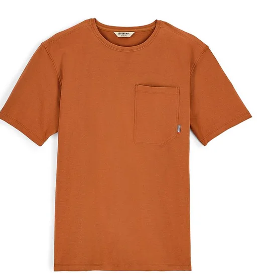 Футболка Simms Harbor Pocket T-Shirt Stonefly L