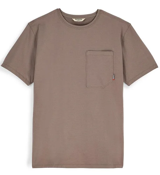Футболка Simms Harbor Pocket T-Shirt Sturgeon S