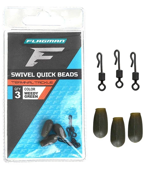 Бусина с быстросъемным вертлюгом Swivel Quick Beads