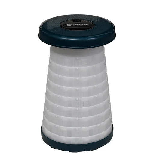 Телескопічний стілець Forrest Camper LED Compact Series Black