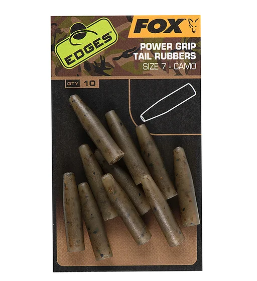 Конус для клипс Fox Edges Camo Powergrip Tail Rubbers Size7 10pcs