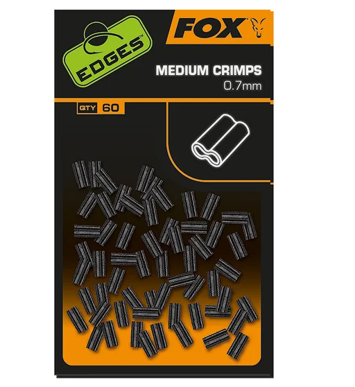 Обжимная трубка Fox Edges Crimps Medium 0.7mm