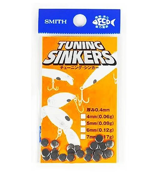 Обтяжувач для воблера Smith Tuning Sinkers 5mm 0.09g