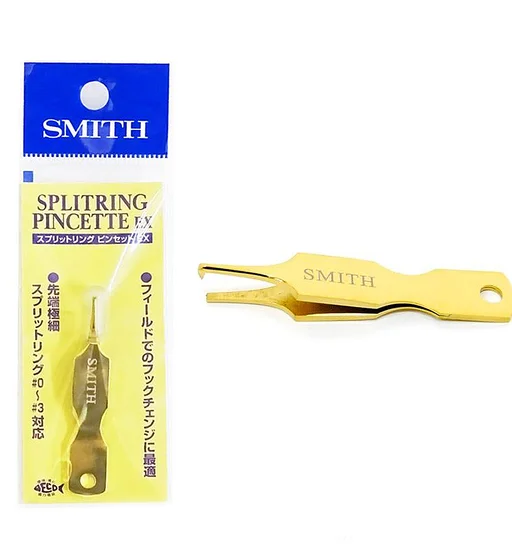 Інструмент для завідних кілець Smith Split Ring Tweezers EX Gold