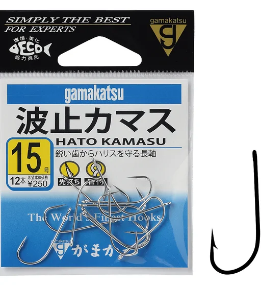 Крючки Gamakatsu Hato Kamasu №15