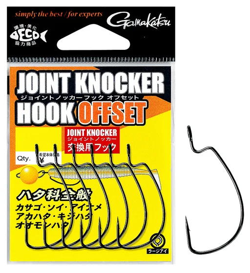 Крючки офсетные Gamakatsu Joint Knocker Hook Offset №4/0