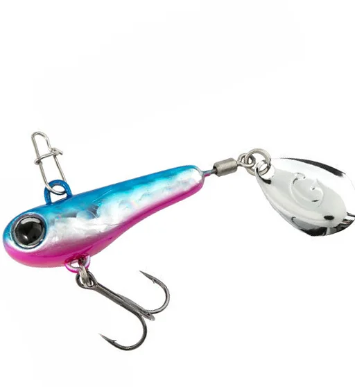 Тейл-спінер Jackall Good Meal Spin 40mm 3g #Blue Pink