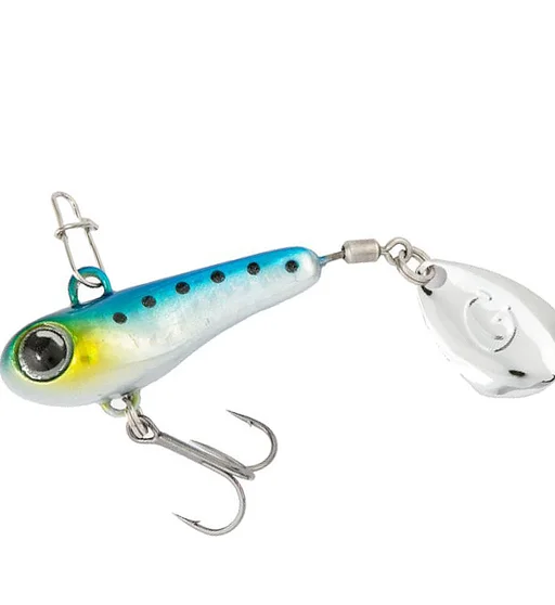 Тейл-спінер Jackall Good Meal Spin 40mm 3g #Iwashi/Slim Border Holo