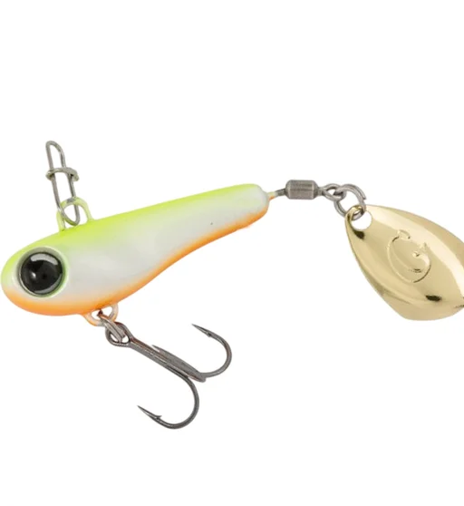 Тейл-спінер Jackall Good Meal Spin 40mm 3g #Yellow Chart