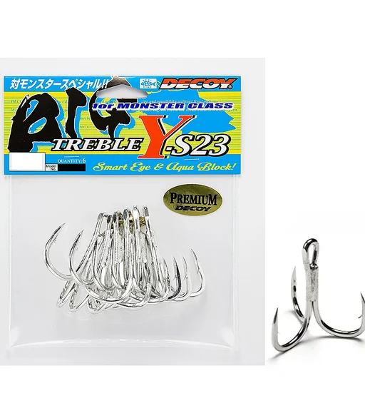 Тройник Decoy Y-S23 Big #10/0 4pcs