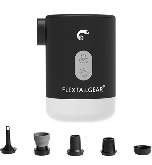 Насос-ліхтар-powerbank кемпінговий Flextail Max Pump 2 Plus чорний