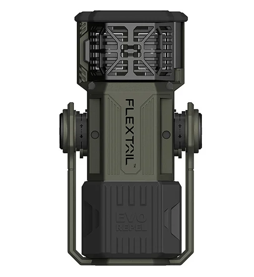 Фумігатор-ліхтар-powerbank кемпінговий Flextail Evo Repel зелений