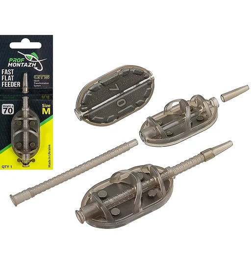 Кормушка ПрофМонтаж Fast Flat Feeder QTS "M" 70g