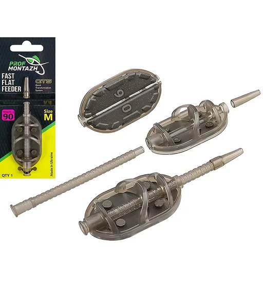 Кормушка ПрофМонтаж Fast Flat Feeder QTS "M" 90g
