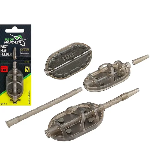 Кормушка ПрофМонтаж Fast Flat Feeder QTS "M" 100g