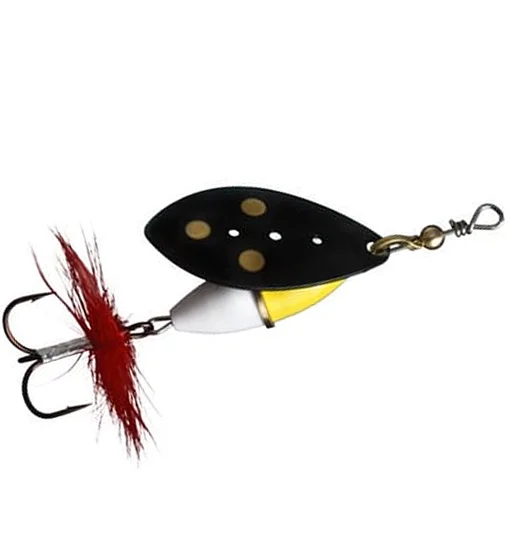 Блешня Myran Wipp 15g Black #Yellow/White