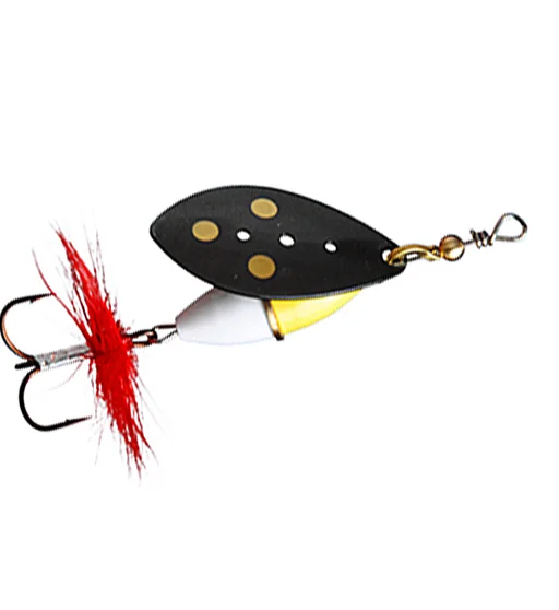 Блешня Myran Wipp 20g Black #Yellow/White