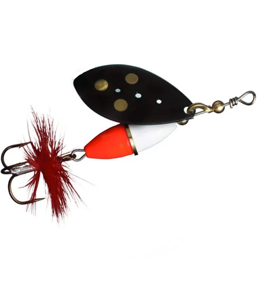 Блешня Myran Wipp 20g Black #White/Hot