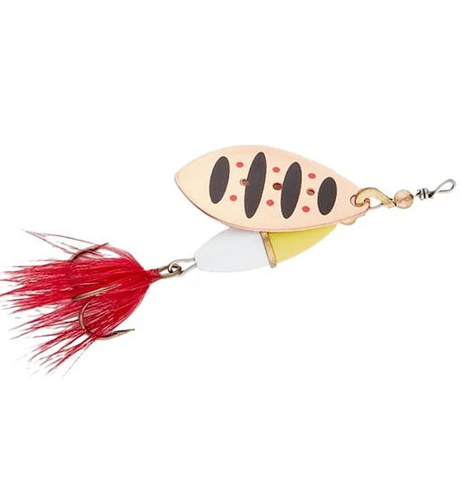 Блешня Myran Wipp 10g #Copper - Yellow/white