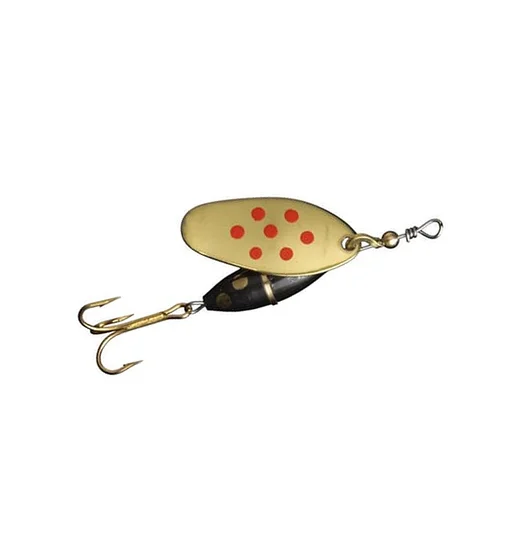 Блешня Myran Panter 3g #Gold - Red Dots