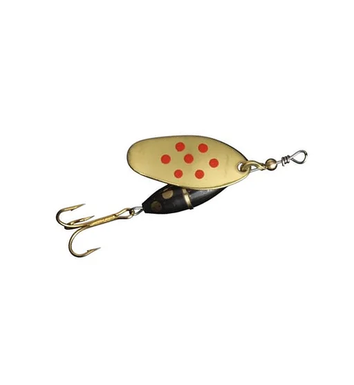 Блешня Myran Panter 10g #Gold - Red Dots