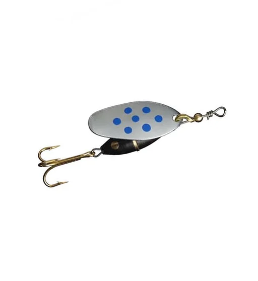 Блешня Myran Panter 20g #Silver - Blue Dots