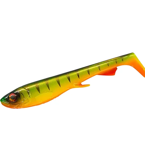 Силікон Wolfcreek Lures Shad 11 110mm 11g 4pcs #C004 Firetiger