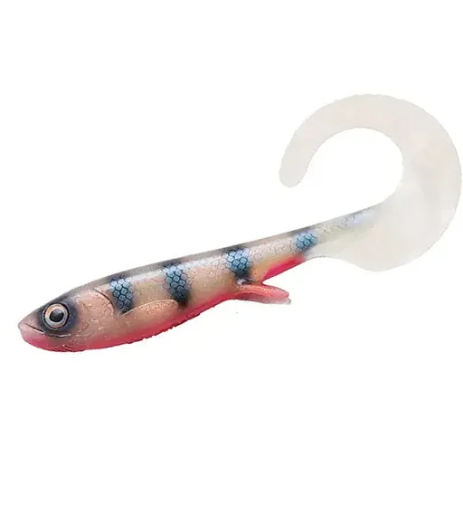 Силікон Wolfcreek Lures Curly 22 220mm+tail 75g #C034 Striped Ghost (UV)