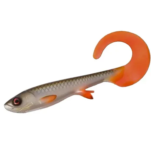 Силікон Wolfcreek Lures Curly 22 220mm+tail 75g #C076 Real Roach