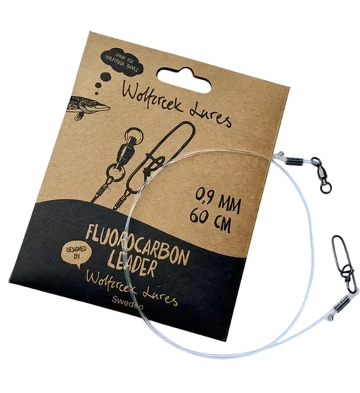 Поводок Wolfcreek Lures Fluorocarbon Leader 60сm 0.9mm