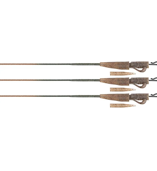 Монтаж Fox Edges Camo Submerge Lead Clip Leaders 50lb 3pcs