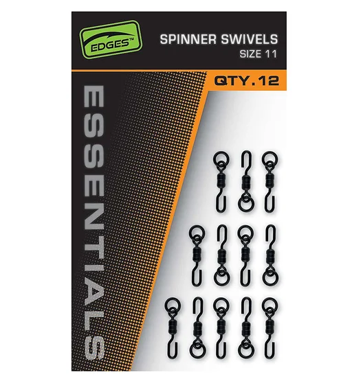 Вертлюг быстросъемный Fox Edges Spinner Swivel #11 12pcs