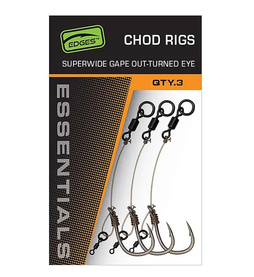 Крючок с поводком Fox Edges SWGO Chod Rigs #5 3pcs
